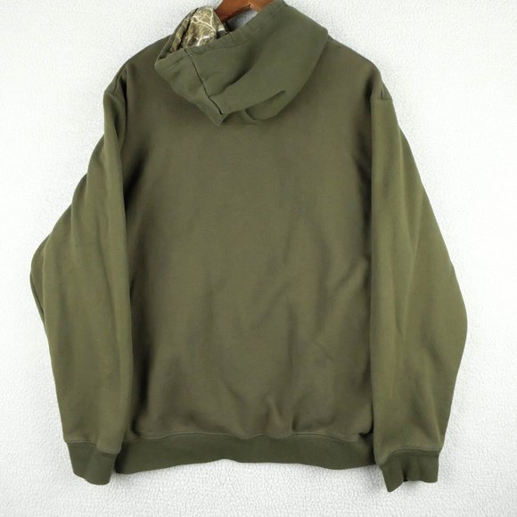 ✨2/$25✨ Realtree Olive Green Hoodie - Picture 4 of 8